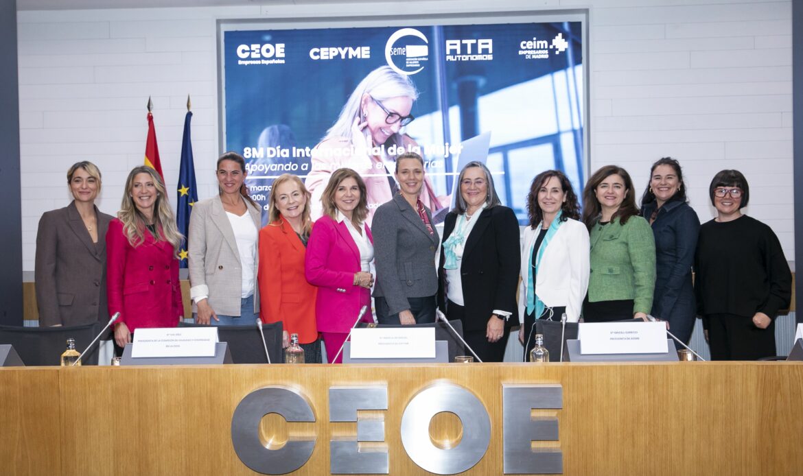 ASEME advierte que las empresas lideradas por mujeres reciben menos del 2% del capital riesgo y pide reforzar el apoyo al emprendimiento femenino