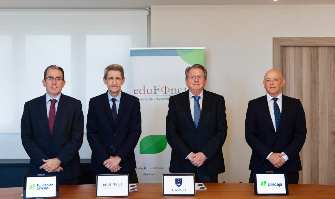 UTAMED refuerza su compromiso con la educación financiera con un acuerdo de colaboración con Edufinet