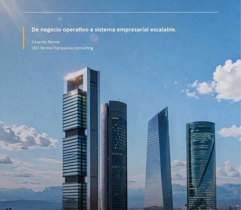 Tormo Franquicias: la franquicia como modelo de transformación empresarial