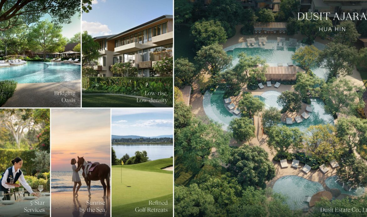 El principal centro turístico de Tailandia da paso a una «Heaven City» global, con Dusit Ajara Hua Hin