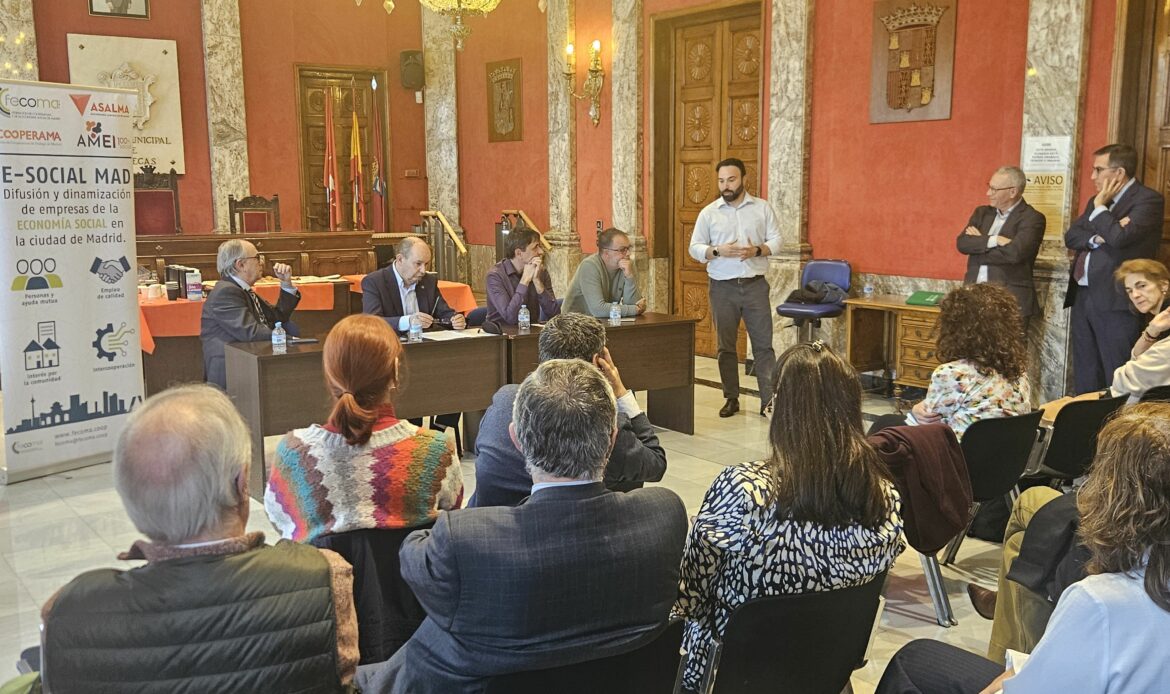FECOMA destaca el potencial de la Economía Social en Puente de Vallecas y llama a reforzar el emprendimiento colectivo en el distrito