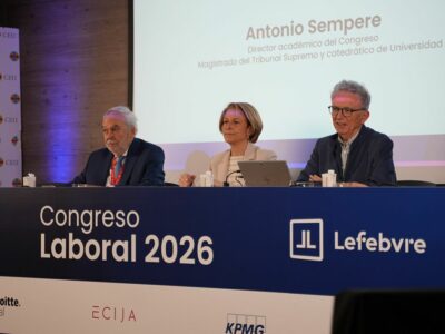 El nuevo panorama laboral, las novedades jurisprudenciales, el tiempo de trabajo y la IA marcan el Congreso Laboral 2026 de Lefebvre