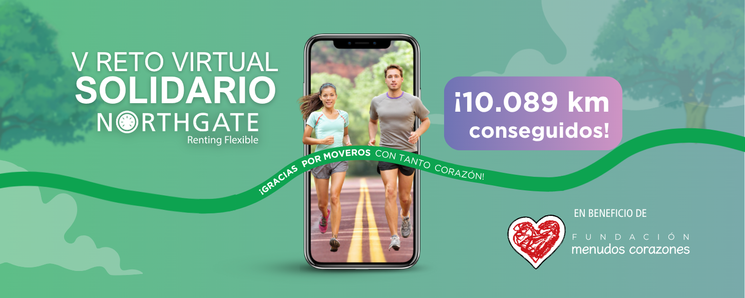 Northgate rompe récords en su V Reto Virtual Solidario por Menudos Corazones
