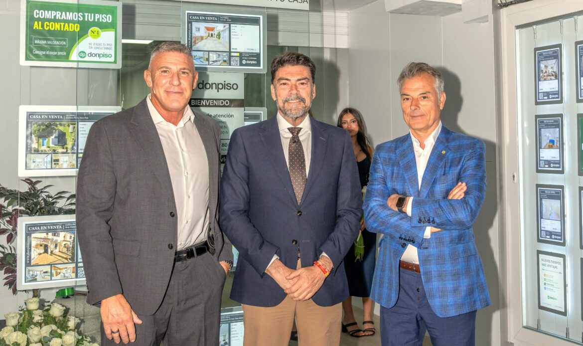 donpiso aterriza en Alicante y alcanza las 95 oficinas en España