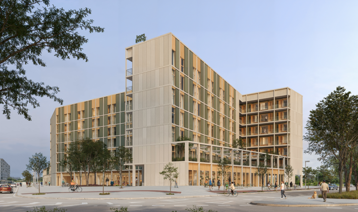 Kategora lanza la comercialización de Kora Volta, su nuevo complejo flex living en Sant Adrià de Besòs
