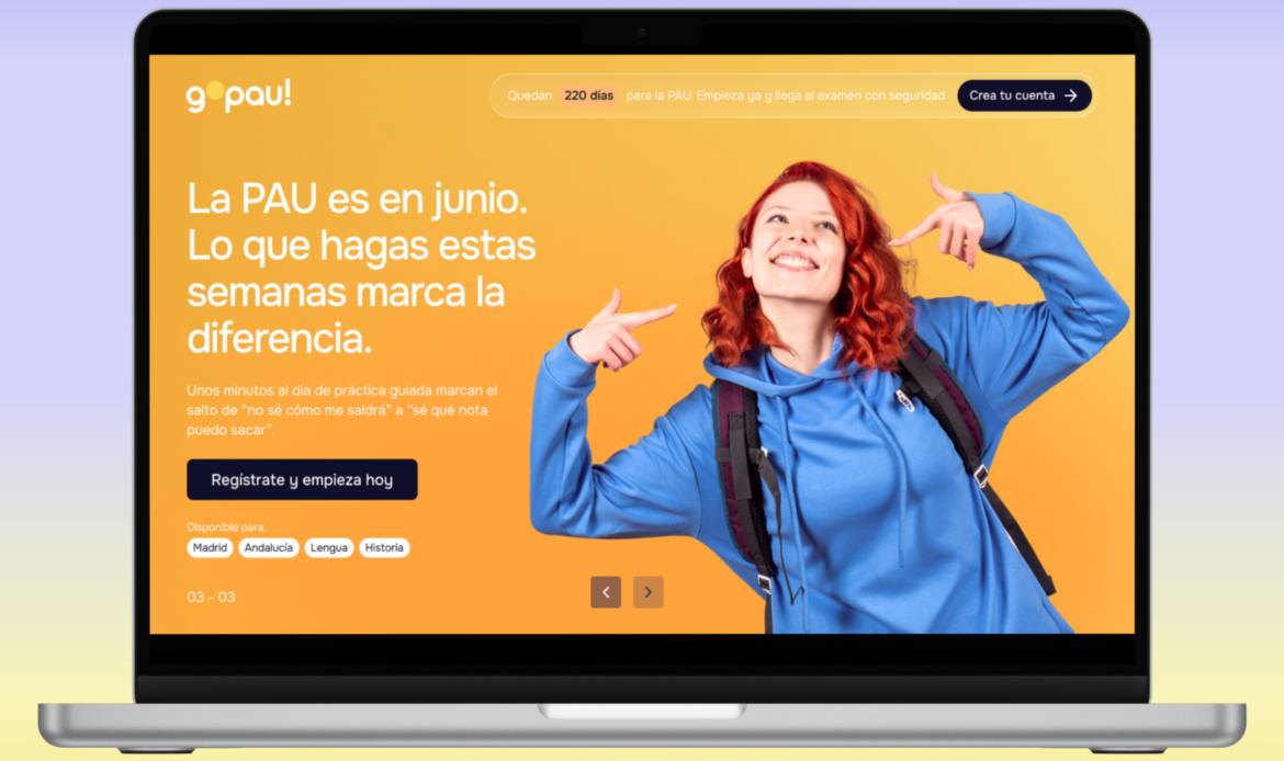 gopau! revoluciona la preparación de la PAU 2026 con la primera IA que reduce la ansiedad estudiantil