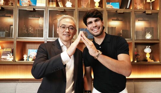El campeón mundial de tenis Carlos Alcaraz se convierte en embajador mundial de Ant International