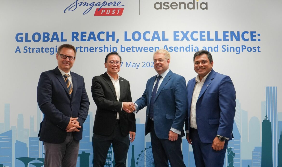 Asendia y Singapore Post sellan una alianza estratégica para reforzar la conexión del comercio electrónico transfronterizo en APAC