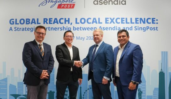 Asendia y Singapore Post sellan una alianza estratégica para reforzar la conexión del comercio electrónico transfronterizo en APAC