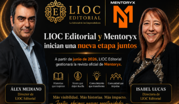 LIOC Editorial asume la gestión editorial de la revista de Mentoryx e impulsa un nuevo espacio de entrevistas a autores