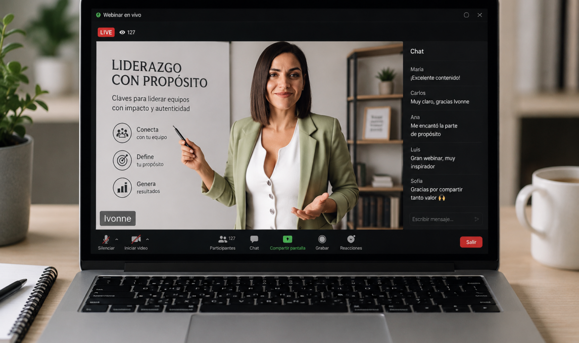 Ivonne Rando lanza un taller online gratuito para ayudar a emprendedores y networkers a crecer en redes sociales con autenticidad y estrategia