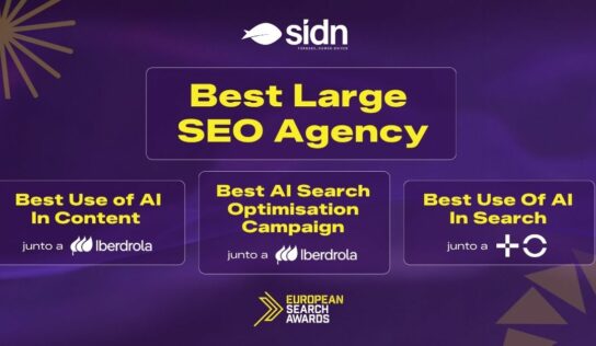 SIDN, nominada a mejor agencia SEO de Europa en los European Search Awards 2026