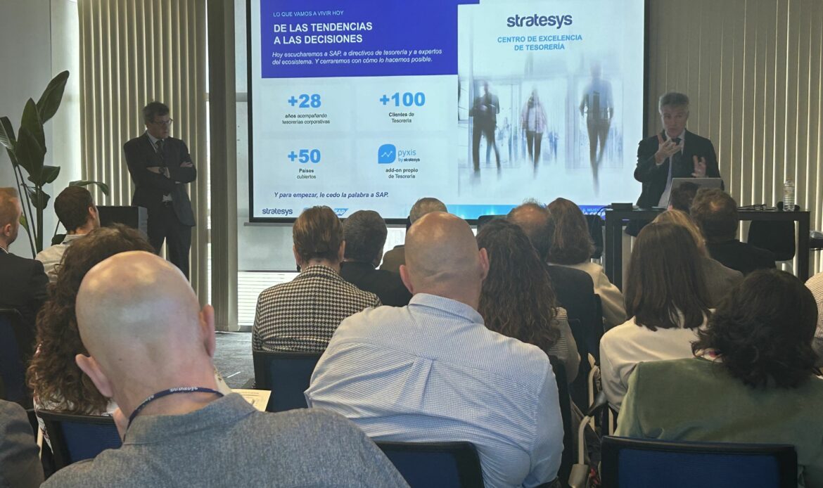 Stratesys reúne 50 directivos y expertos financieros para analizar la nueva era de la tesorería corporativa