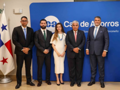 Andrés Farrugia presenta programa financiero de Caja de Ahorros y BBVA para obras en Panamá