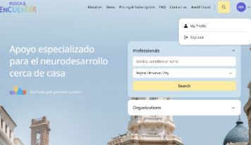 Nace ‘Busca & Encuentra’, la primera plataforma que conecta familias y profesionales del neurodesarrollo