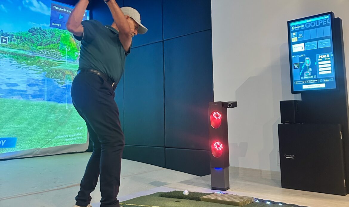 El campo de golf más real de Europa está en un local de Las Rozas