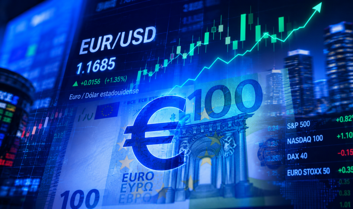 Cuando la fortaleza del euro se convierte en un problema: qué cambia para los inversores europeos