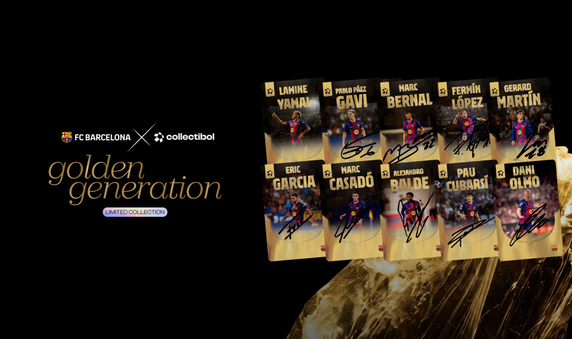 El FC Barcelona lanza en Collectibol una colección inspirada en La Masia vinculada a piezas físicas de oro