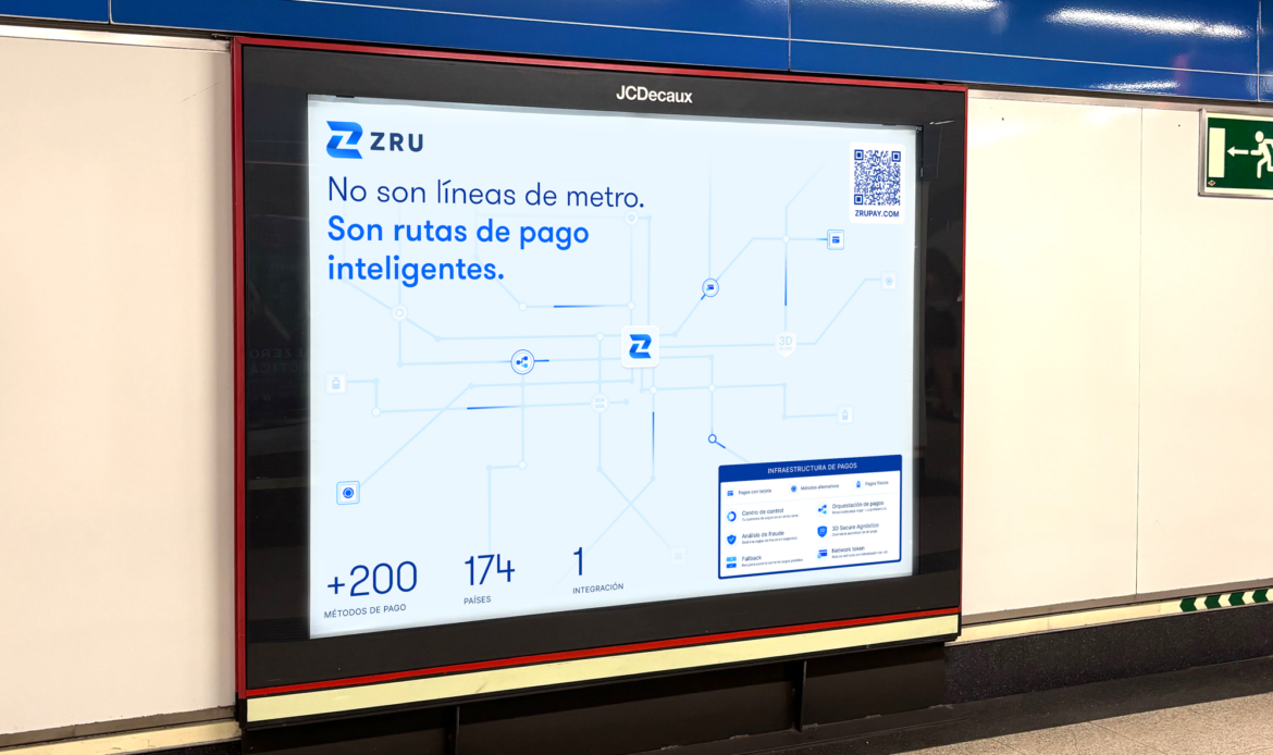 Zru lleva la orquestación de pagos a la calle en su apuesta por construir marca en España
