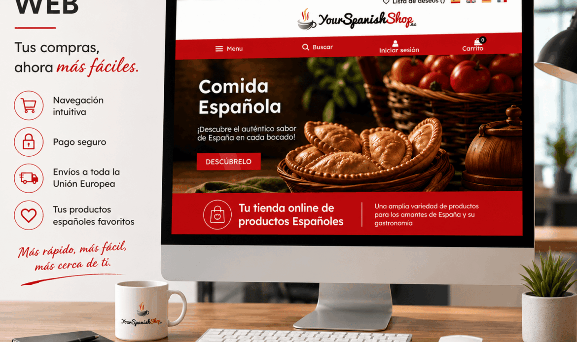 La tienda de productos españoles Your Spanish Shop estrena nuevo e-commerce para llevar el sabor de España a toda la Unión Europea