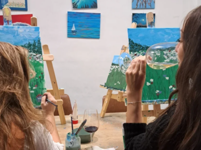 Pinta y Brinda: la franquicia donde el arte se toma a sorbos llega de la mano de Tormo Franquicias